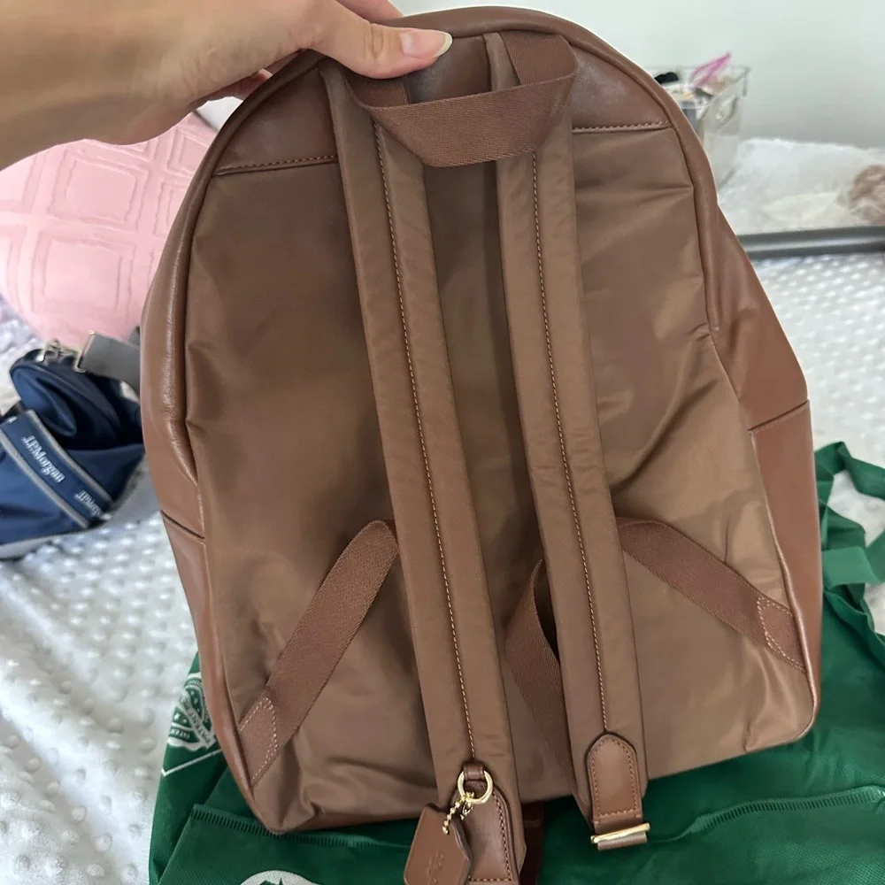 Coach Medium Charlie Brown Signature Backpack - Picture 3 of 8